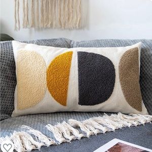 VANNCIO boho mid century accent pillow